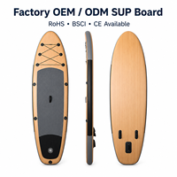 Planche de paddle gonflable (SUP) certifiée RoHS, BSCI, CE, directement de l'usine, pour sports nautiques, avec livraison incluse