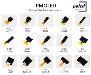 Polcd工厂1.09英寸有机发光二极管模块128x64 SPI白色1.09 "PMOLED有机发光二极管显示器 - Product Image 3