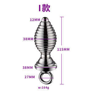 SM大人のおもちゃステンレス金属肛門と膣洗浄器性的オナニー大人の製品 - Product Image 4
