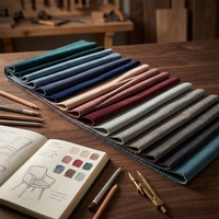 Tissu d'ameublement en velours Mosha de luxe haut de gamme 100% Polyester pour Textiles de maison et décor de jouets Technique tricotée pour canapés