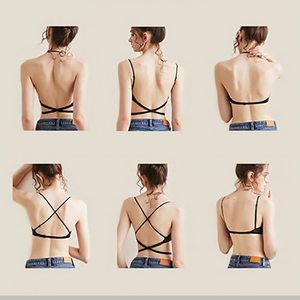 Ensemble de soutien-gorge sans couture de haute qualité, confortable, soutien-gorge halterneck et short, lingerie sexy pour femmes - Product Image 2