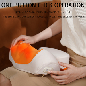 2026 Amazon Bestseller Wärmendes Shiatsu Nacken-Akupressur-Massagekissen Knetender Massagegerät Wärme-Nackenmassagegerät für Reise und Zuhause - Product Image 5