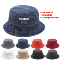 Haute qualité lavé pur coton blanc extérieur encoche Flex ajusté pêcheur casquette seau nfl seau plage chapeau personnalisé pour hommes