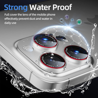 Protecteur d'écran d'objectif d'appareil photo de haute qualité OEM Sapphire 9H bicolore pour 16 15 Pro Max