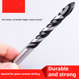 Forets à tige triangulaire multi-usages pour verre et céramique, à tête cruciforme, vente en gros directe usine - Product Image 5