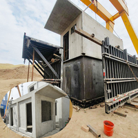 Structure stable, installation facile, moule préfabriqué en béton pour la construction de maisons préfabriquées sur site