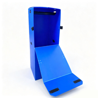 Boîte de déménagement personnalisée en plastique ondulé PP robuste pour vêtements, emballage de vêtements, boîte de rangement pour déménagement en promotion