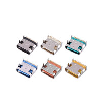 USB mikro Mini perempuan konektor tipe SMT a B C untuk Port pengisi daya ponsel layanan BOM Satu Atap profesional baru & asli
