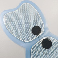 Électrodes TENS en PVC pour physiothérapie, fournitures médicales, appareil EMS TENS pour la physiothérapie