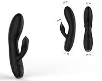 Odeco Großhandel Kaninchen-Vibrator Wiederaufladbarer Vagina G-Punkt Klitoris-Stimulator Massage-Kaninchen-Vibratoren für Frauen