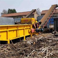 Équipement de traitement et de recyclage des déchets forestiers, broyeur de bois, broyeur de palettes en bois, déchiqueteuse de bûches professionnelle et durable
