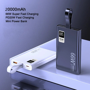 <span class=keywords><strong>Batterie</strong></span> <span class=keywords><strong>externe</strong></span> portable intelligente <span class=keywords><strong>compatible</strong></span> PD+QC 20W+22.5W, certifiée KC, 30000mah 20000mah, charge rapide, station d'alimentation multi-appareils - Product Image 3