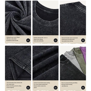 Produttore OEM ODM all'Ingrosso di T-<span class=keywords><strong>Shirt</strong></span> Personalizzate di Alta Qualità con Logo Stampato, 100% Cotone 260g, Magliette Personalizzate da Uomo - Product Image 6