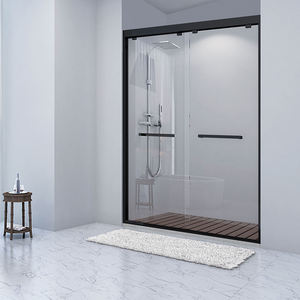 Khung Cửa Trượt Tấm Kính Cường Lực Phòng Tắm Tấm Chắn Cửa Phòng Tắm Bồn Tắm Bồn Tắm Tấm Chắn Vòi Hoa Sen Bồn Tắm Trượt - Product Image 3