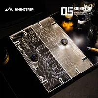 Table pliante de camping ShineTrip, en plastique, multifonctionnelle, portable, pour l'extérieur