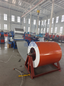 Machine de formage de rouleaux de tôle de toiture en métal Ibr à grande vitesse de tuile monocouche de qualité fabriquée en Chine - Product Image 1