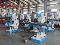 Fraiseuse verticale automatique X6232A de haute qualité, usine chinoise, pour le traitement des métaux, fraiseuse universelle à genouillère