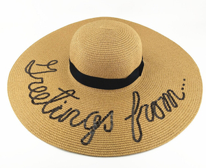 Top Sale Summer Beach Floppy <b>Hats</b> Bowknot Sun <b>Hat</b> <b>Straw</b> <b>Hat</b> and <b>Straw</b> Bag - Product Image 4