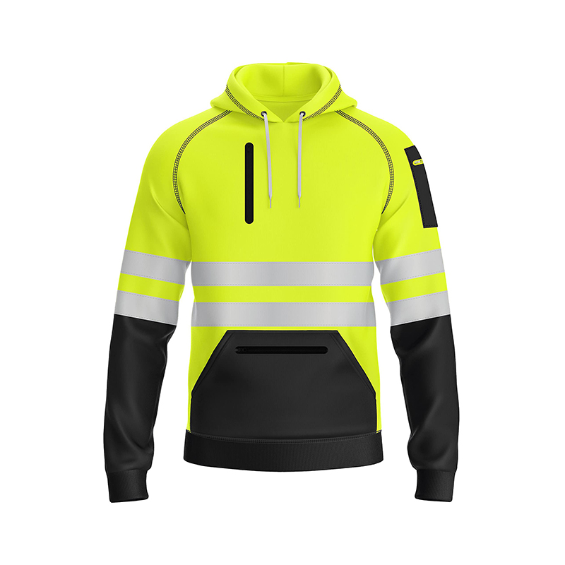 Fluorescent yellow and black