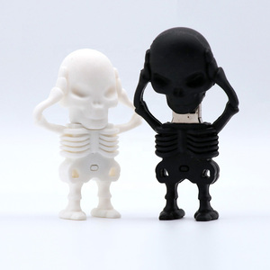 ของขวัญธีมฮาโลวีนปี 2026 ของเล่นผีตลกๆ แฟลชไดรฟ์รูปโครงกระดูก PVC - Product Image 6