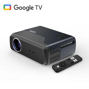 Projecteur portable certifié TV <span class=keywords><strong>Box</strong></span> Beamer, système double <span class=keywords><strong>Android</strong></span> 11.0, autofocus 4K 1600ANSI, <span class=keywords><strong>Chromecast</strong></span> Google TV, OEM d'usine - Product Image 1