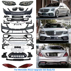 Kit Carrozzeria di Alta Qualità per <span class=keywords><strong>Mercedes</strong></span>-Benz <span class=keywords><strong>Classe</strong></span> <span class=keywords><strong>S</strong></span> W222 14-20, Aggiornamento Stile S450 S63 S65 Maybach con Paraurti, Fari e Luci Posteriori - Product Image 5
