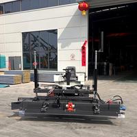 Machine de nivellement de béton hydraulique à laser, équipement de nivellement automatique au laser pour les grands projets de pavage routier en béton