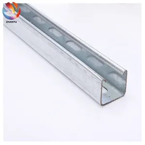 Cold Formed Perforated Stainless Steel Channels C-channel Purlins Cold Rolled C Channel Steel/U Channel Sizes Steel Roof Truss