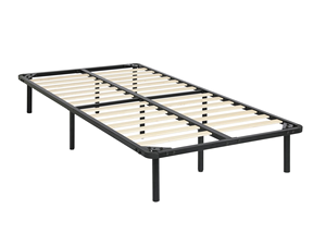 Khung giường kim loại với đá đen-giường đơn màu đen và giường đôi - Product Image 5