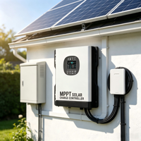 Contrôleur de charge solaire MPPT haute efficacité 120A 96V avec RS485 pour système hors réseau au lithium et au plomb-acide