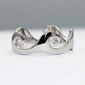 Anillo Moderno de Acero Inoxidable F1452, Joyería de Moda Unisex, Regalo, Diseño Sencillo, Forma Única - Product Image 1