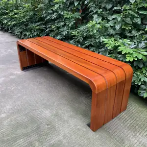 Een Jaar Garantie Houten Outdoor Moderne Tuinstoelen Straatbank Houten Zitbanken Voor Parken En Pleinen