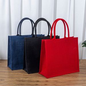 Bolsa de Yute Personalizada con Logotipo para Regalo Publicitario de Boda, Bolsa de Compras - Product Image 1