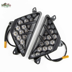 KOLMIO-LAM Compatible con Kawasaki Ninja 400 250 300 <span class=keywords><strong>650</strong></span> 1000 ZX-6R ZX-4R ZX25R Luz Intermitente de Señalización LED ZX4RR <span class=keywords><strong>ER6F</strong></span> - Product Image 6