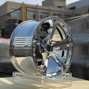 Тройные хромированные Серебристые кованые колеса в стиле Nismo 19 дюймов 5x118,3 в наличии для Nissan 350Z 370Z Infiniti G35 <span class=keywords><strong>G37</strong></span> Q50 Q60 V1 колеса - Product Image 5