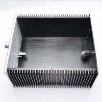 Boîtier d'amplificateur KYYSLB 240*120*271MM en alliage d'aluminium, châssis pour amplificateur audio domestique, boîtier CNC, dissipateur thermique, coque d'amplificateur