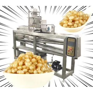 Green health food juice filling ball equipment round popping boba process plant equipment with cheap prices
