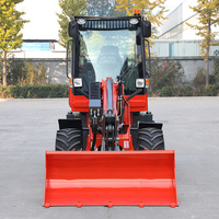 Fabricant chinois Everun ER1200F 800kg chargeur télescopique Mini petite chargeuse sur pneus compacte à flèche télescopique