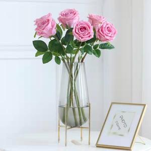 Y001buatan dekorasi pernikahan buatan kualitas tinggi bunga buatan ornamen buket - Product Image 1