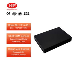 Custom Split Body Powder Coated Extruded Aluminum Alloy Control Box IP54 Electrical <b>Enclosure</b> with PCB Mounting OEM/ODM Services - Product Image 1