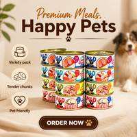 Nourriture humide pour chat MAIDOU, riche en protéines, en conserve de 85 g, sans céréales, pour les chats aux estomacs sensibles, saveur poulet, en-cas