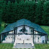 Tente Atrium ZC pour événements extérieurs, mariages, structure en aluminium, capacité 700 personnes, utilisation quatre saisons, 2000-3000 mm, imperméable, ignifuge