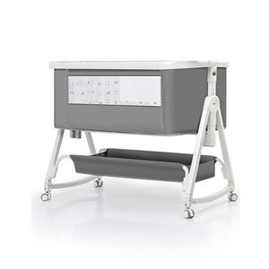 Rocking Style 3-In-1 Wieg Bed Bed Bed Sleeper 6 Niveaus Verstelbaar En Beweegbare Bed Wieg Voor Baby - Product Image 4