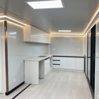Vente en gros usine Chine : Maisons modulaires préfabriquées de luxe 20 pieds, Villa conteneur extensible, Mini-maison mobile pliable