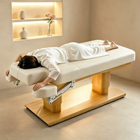 Elektrische Edelstahl-SPA-Massageliege mit Konstanttemperatur-Heizung, Vollständig Höhenverstellbar, für Beauty, Gesichtsbehandlungen, Hotel, Fitness, Schlafzimmer