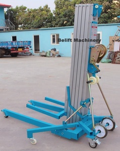 Barato nuevo 340kg de carga móvil portátil Material <span class=keywords><strong>Genie</strong></span> Lift Manual - Product Image 5
