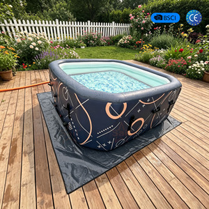 <span class=keywords><strong>Jacuzzi</strong></span> <span class=keywords><strong>gonflable</strong></span> à prix de gros avec jets de massage, portable, en technologie Drop Stitch, pour les passionnés de fitness en extérieur - Product Image 5