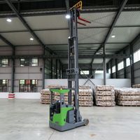 Montacargas Eléctrico MOVMES CQD20-D 1.6/2.0/2.5 Toneladas, Mástil Extendido, Altura de Elevación Extra Alta, Batería de Iones de Litio