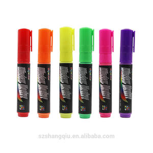 Marqueurs de fenêtre pour le verre-8 couleurs néon (Peinture <span class=keywords><strong>Temporaire</strong></span> pour Voiture ou Maison Fenêtres-Laver avec l'eau - Product Image 3