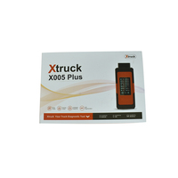Escáner para Camiones de Trabajo Pesado Xtruck X005 Plus, Sistema Completo, Regeneración DPF, Flash ECU, Bluetooth 5.1 para Sinotruk, SHACMAN, Dongfeng